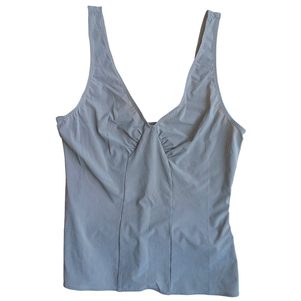 & Other Stories V-Cut Sleeveless Top Shell Stretchy Layer